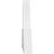 Ekena Millwork Portland Architectural Grade PVC Gable Bracket, 48"W x 14"H x 2"D x 6"F, 7/12 Pitch GBP048X14X0206POR00 - alternate 3